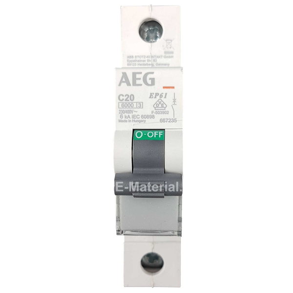 AEG EP61 C20 Sicherungsautomat 1-polig
