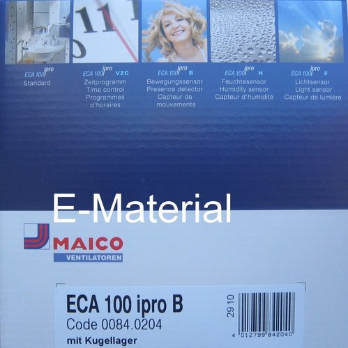 Maico ECA 100 IPRO-B Lüfter - mit Bewegungsmelder - DN100