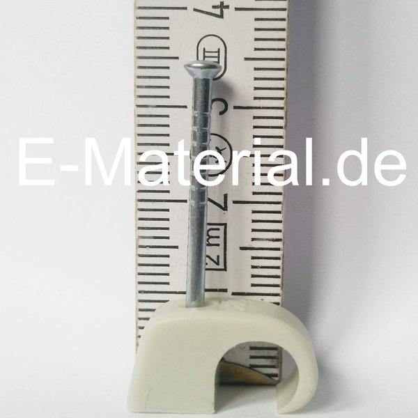 200x Nagelschelle 7-12mm mit Nagel 35mm OBO Bettermann 2026-35 SP