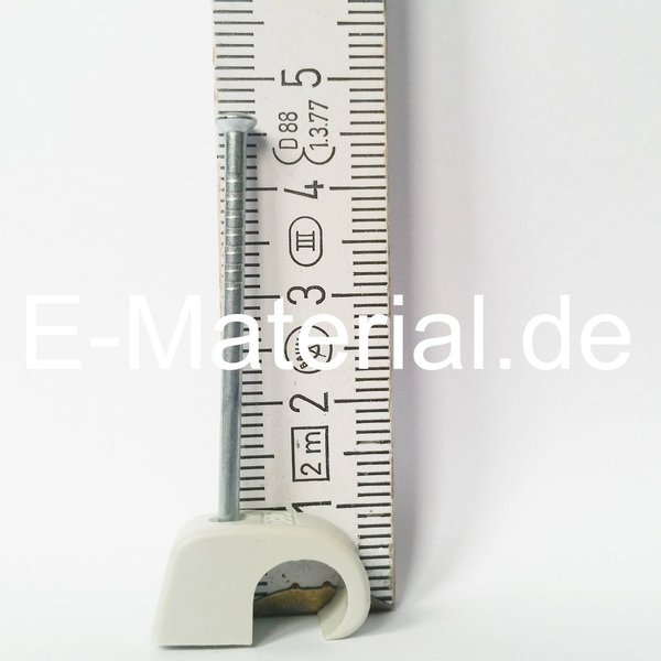 200x Nagelschelle 7-12mm mit Nagel 45mm OBO Bettermann 2026-45 SP