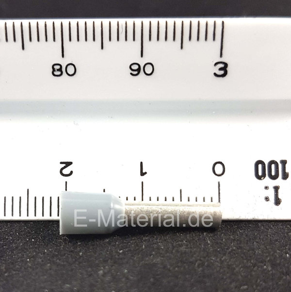 Aderendhülse 4mm² Klauke isoliert 474/12 100'er Beutel