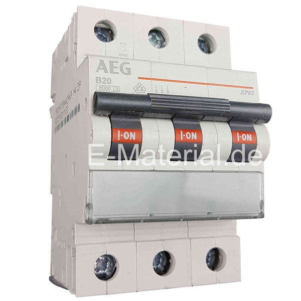 AEG - EP63 B20 Sicherungsautomat 3-polig
